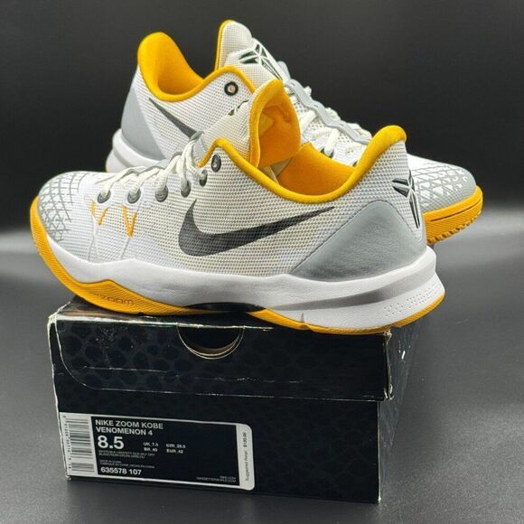 Nike Zoom Kobe Venomenon 4 'White University Gold' - Picture 15 of 15